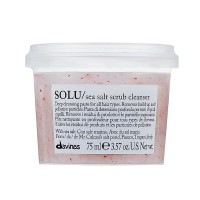 Очищуюча паста-скраб для волосся Davines SOLU Sea Salt Scrub Cleancer з морською сіллю, 75 мл