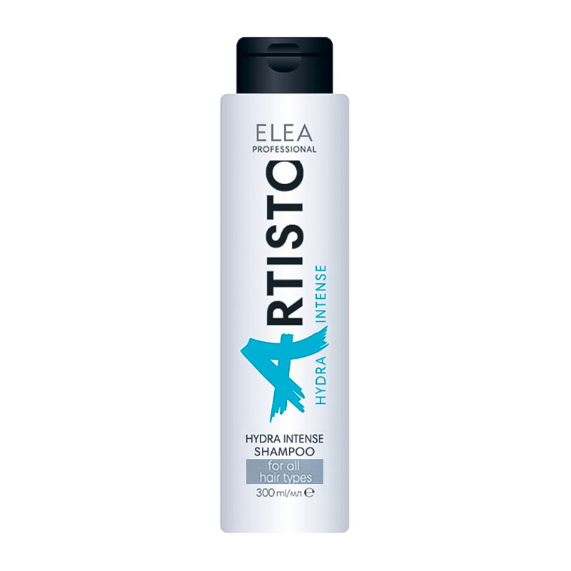Зволожуючий шампунь Elea Professional Artisto Hydra Intense Shampoo для сухого волосся, 300 мл