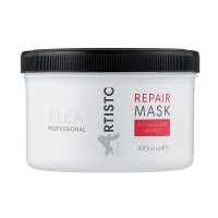 Восстанавливающая маска Elea Professional Artisto Salon Repair Mask для окрашенных и сухих волос, 490 мл