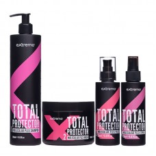 Набір Extremo Total Protector Molecular Plex для комплексного відновлення волосся (EX440), 2x500+2x150 мл