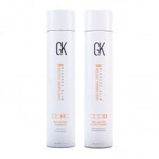 Набір GKhair Global Keratin Balancing балансуючі шампунь та кондиціонер, 2х300 мл