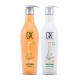 Живильний набір GKHair Global Keratin СВD Vegan з протеїнами, шампунь і кондиціонер, 2x650 мл