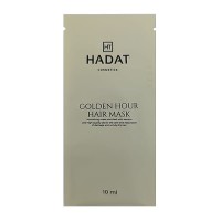 Интенсивно восстанавливающая маска Hadat Golden Hour Hair Mask для сухих и ломких волос, саше 10 мл