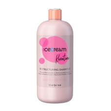 Відновлюючий шампунь Inebrya Keratin Restructuring shampoo з кератином, 1000 мл