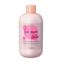 Відновлюючий шампунь Inebrya Keratin Restructuring shampoo з кератином, 300 мл