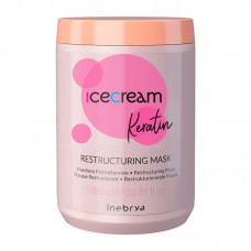 Відновлююча маска для волосся Inebrya Keratin Restructuring Mask з кератином, 1000 мл