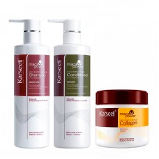 Набір Karseell Мaca Essence Repair TRIO шампунь, кондиціонер і маска для сухого і пошкодженого волосся, 3х500 мл