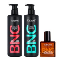 Набор Karseell BNC Argan TRIO-7 питательный шампунь, кондиционер и аргановое масло для волос, 500/500/60 мл