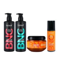 Набор Karseell BNC Argan QUAD-3 шампунь, кондиционер, маска и несмываемый спрей для волос, 500/500/550/200 мл
