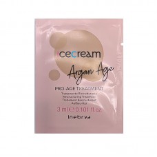 Аргановое масло Inebrya Argan Oil Pro-Age Treatment для секущихся кончиков волос, саше 3 мл