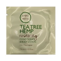 Кондиціонер для волосся і лосьйон для тіла Paul Mitchell Tea Tree Hemp Conditioner and Body Lotion, 7,4 мл (саше)