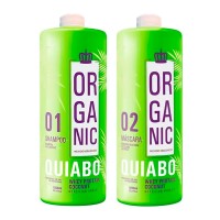 Набір Mundo Quiabo Organic для кератинового вирівнювання 2x100 г (розлив)