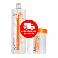 Набір Raywell Bio Hidra шампунь та маска для зволоження сухого волосся 2x1000 мл