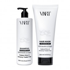Набір VIART with Keratin & Argan Oil шампунь і маска для фарборваного і пошкодженого волосся, 250+200 мл