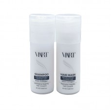 Набір VIART DUO with Collagen шампунь і маска  для легкого розчісування пошкодженого волосся, пробники 2x25 мл