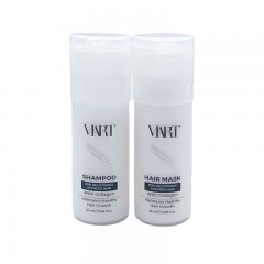 Набір VIART DUO with Collagen шампунь і маска  для легкого розчісування пошкодженого волосся, пробники 2x25 мл