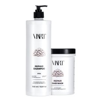 Набор VIART DUO with Caviar Extract шампунь и маска для восстановления и разглаживания волос, 2x1000 мл