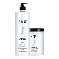 Набір проти випадіння VIART DUO with Rosemary Oil шампунь і маска для для сухого і нормального волосся, 2x1000 мл
