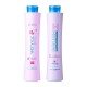 Набір бoтекcу для волосся Wennoz Brasil H-Brush B.Tox Platinum, 2х30 г (розлив)