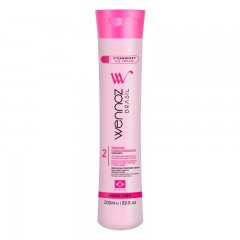 Увлажняющий кондиционер Wennoz Brasil Strawberry Ice Cream для восстановления сухих и поврежденных волос 300 мл