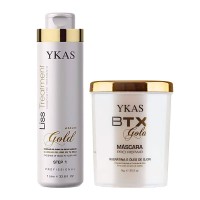 Бoтекc Ykas Gold BBTOX Набір з шампунем глибокого очищеня, 2х1000 мл