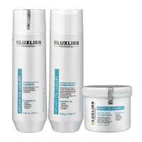 Набор Luxliss Argan Oil Luxury Intensive Moisture Original увлажняющие аргановые шампунь, кондиционер и маска 250/250/400 мл