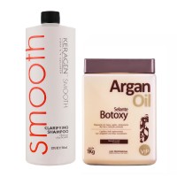 Набір ботексу для волосся Btox Selante Ztox Oleo de Argan, 50/100 г (розлив)