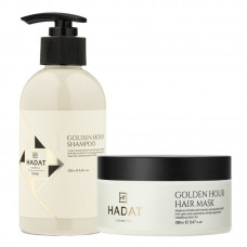 Набір Hadat Golden Hour DUO шампунь і маска для фарбованого та освітленого волосся 250/280 мл